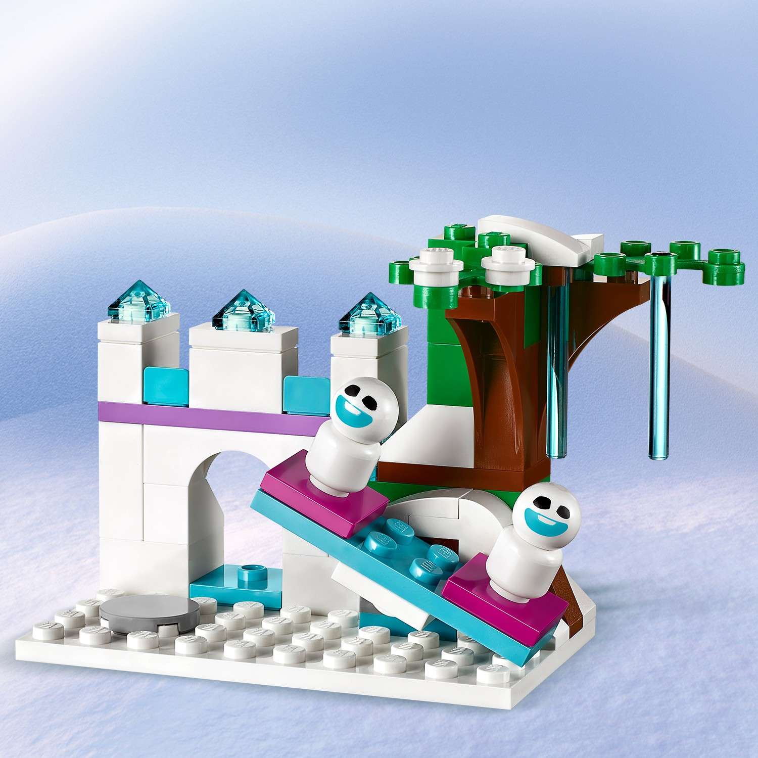 Конструктор LEGO Disney Princess Волшебный ледяной замок Эльзы блочный - фото 7
