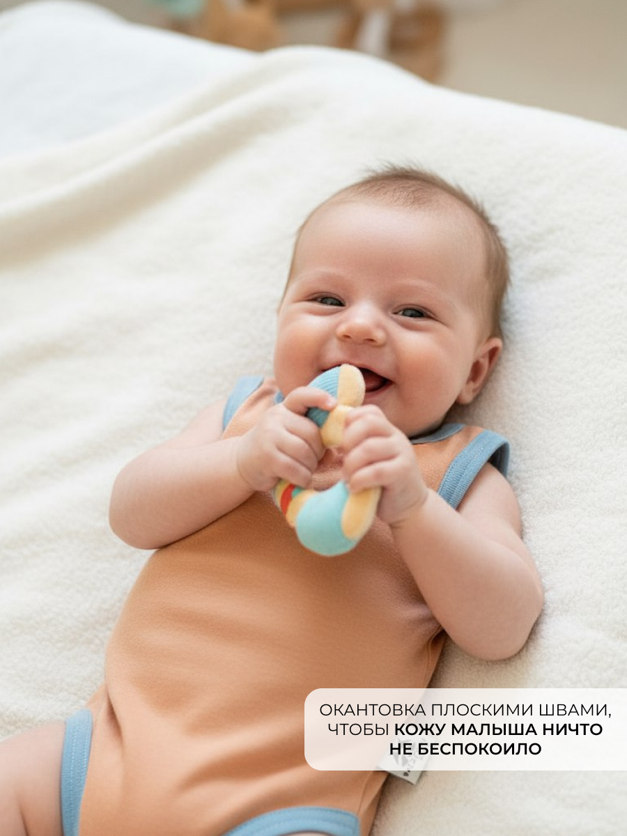 Набор боди для новорожденных 76_Набор_боди_майки_перфорация_2 - фото 9