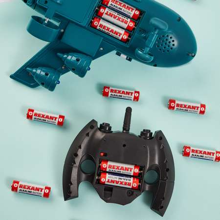 Алкалиновые батарейки REXANT пальчиковые AA/LR6 12 шт