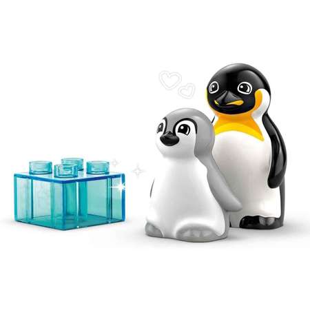 Конструктор LEGO DUPLO Семейства диких животных блочный