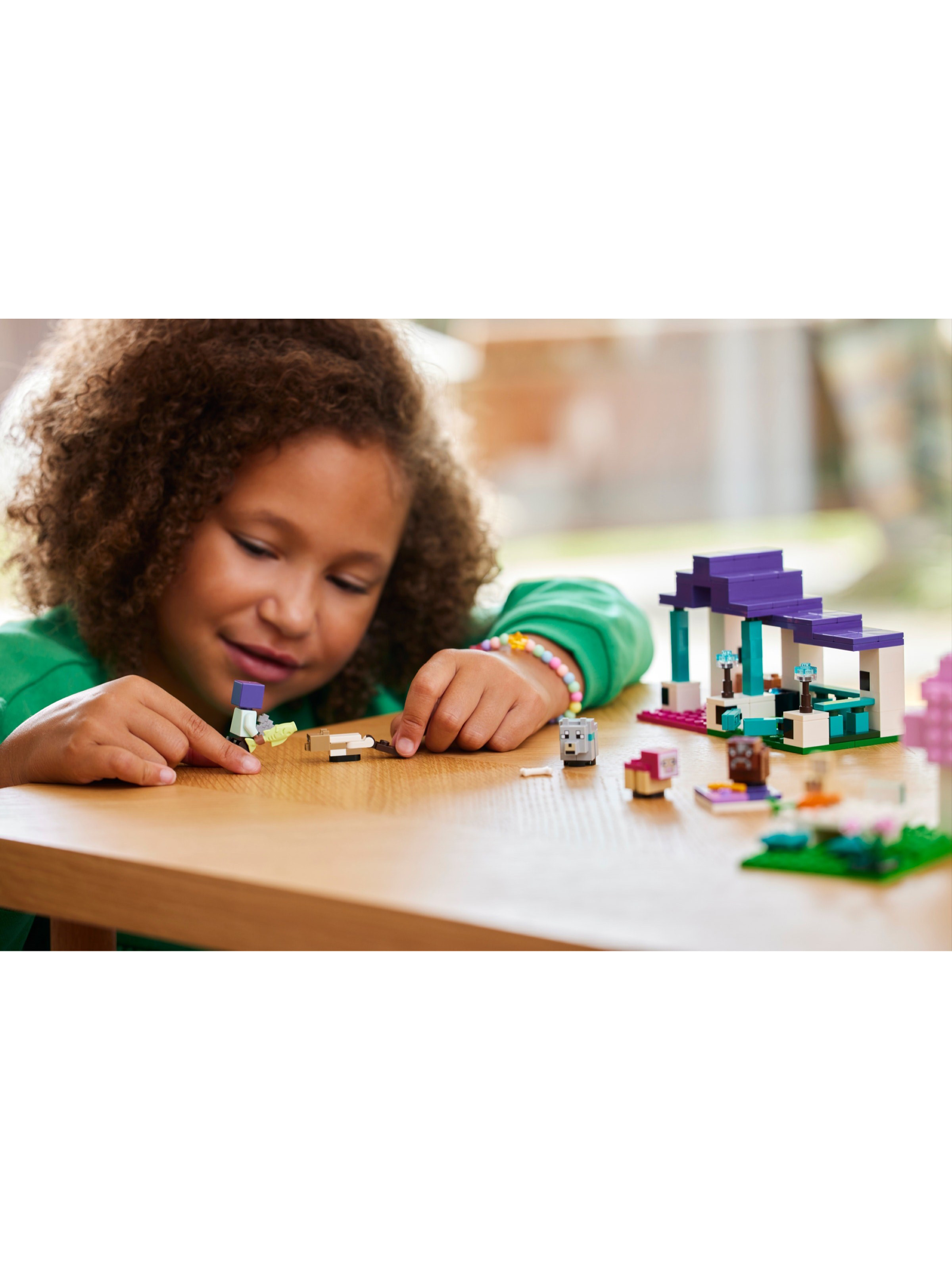 Конструктор LEGO Minecraft Приют для животных 206 дет. - фото 5