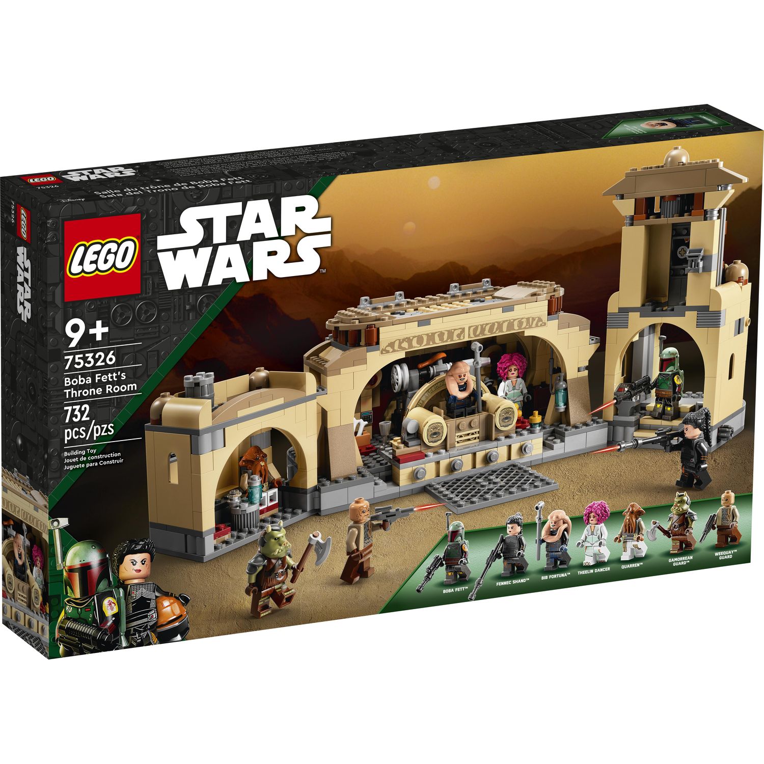 Конструктор LEGO Star Wars Boba Fetts Throne Room блочный - фото 1
