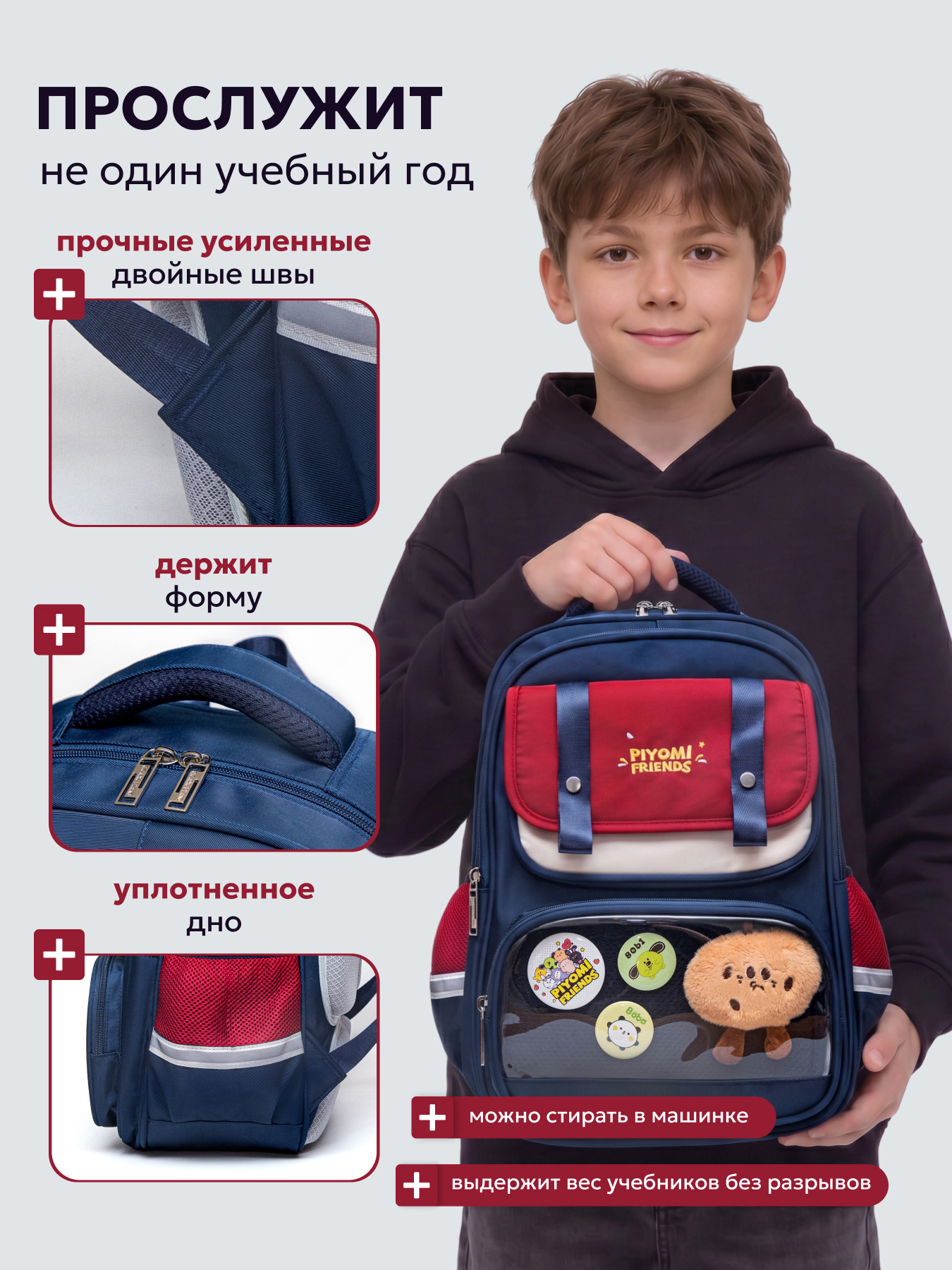 Рюкзак LUXMAN для мальчика - фото 4