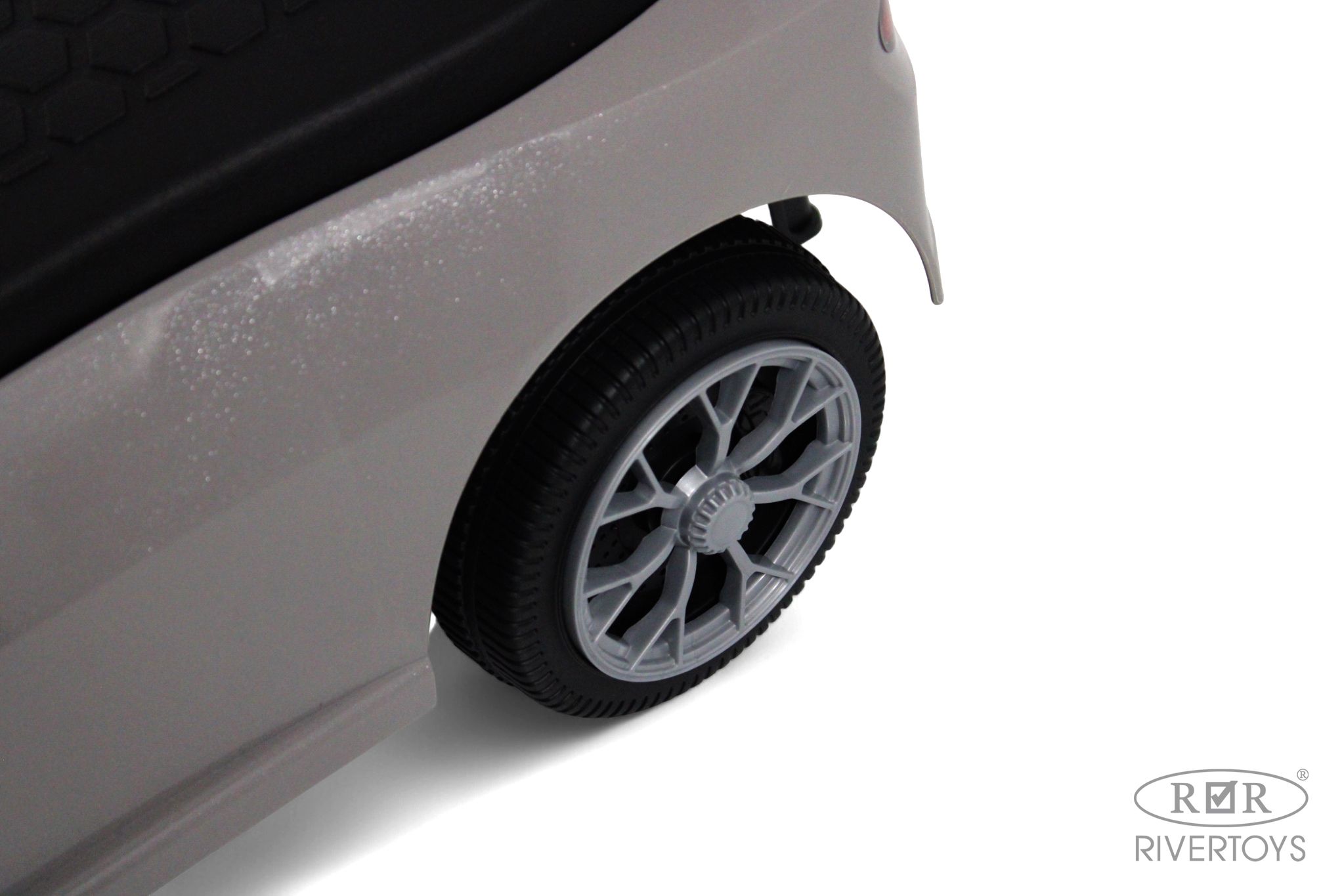 Каталка RIVERTOYS Z004ZZ-T-GREY серый - фото 5