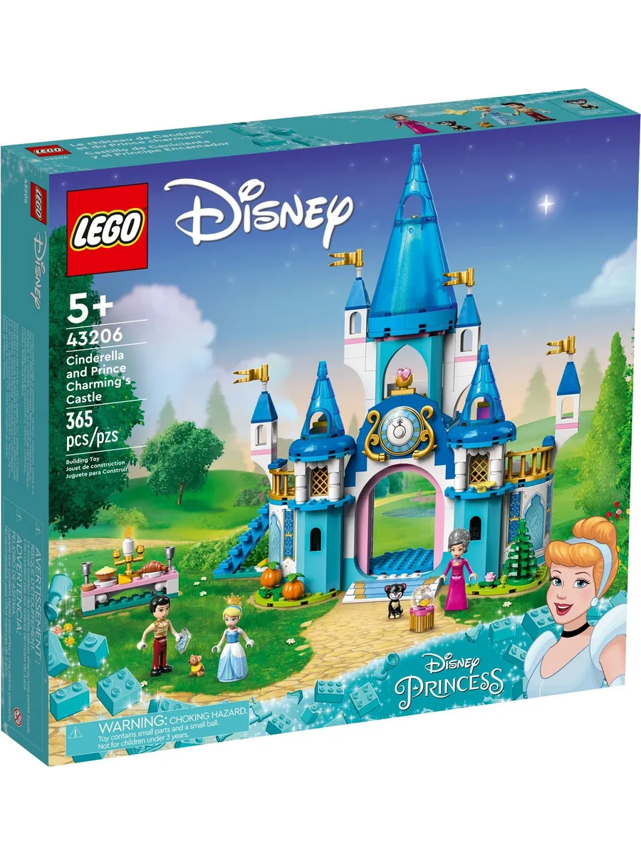 Конструктор LEGO Disney Princess Замок Золушки 365 дет. - фото 1
