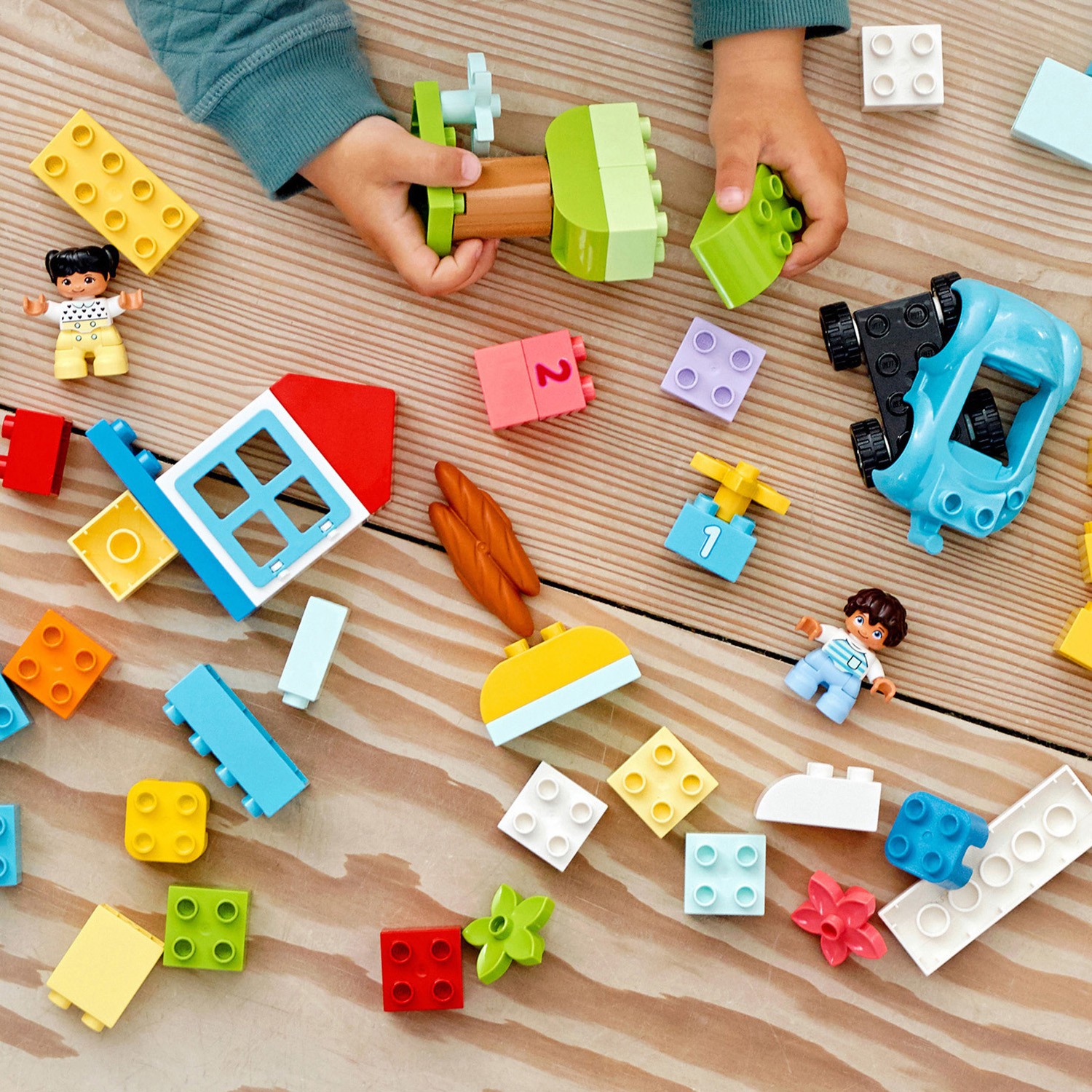 Конструктор LEGO DUPLO Коробка с кубиками - фото 15
