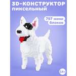 Конструктор Наша Игрушка Бультерьер из мини-блоков 797 дет.