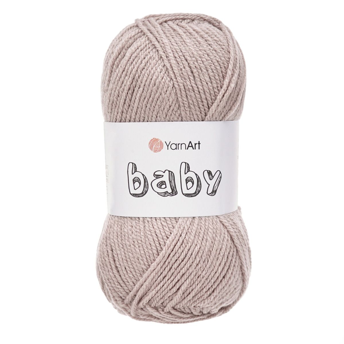 Пряжа для вязания YarnArt Baby 50 гр 150 м акрил мягкая детская 5 мотков 857 дымчатый - фото 6