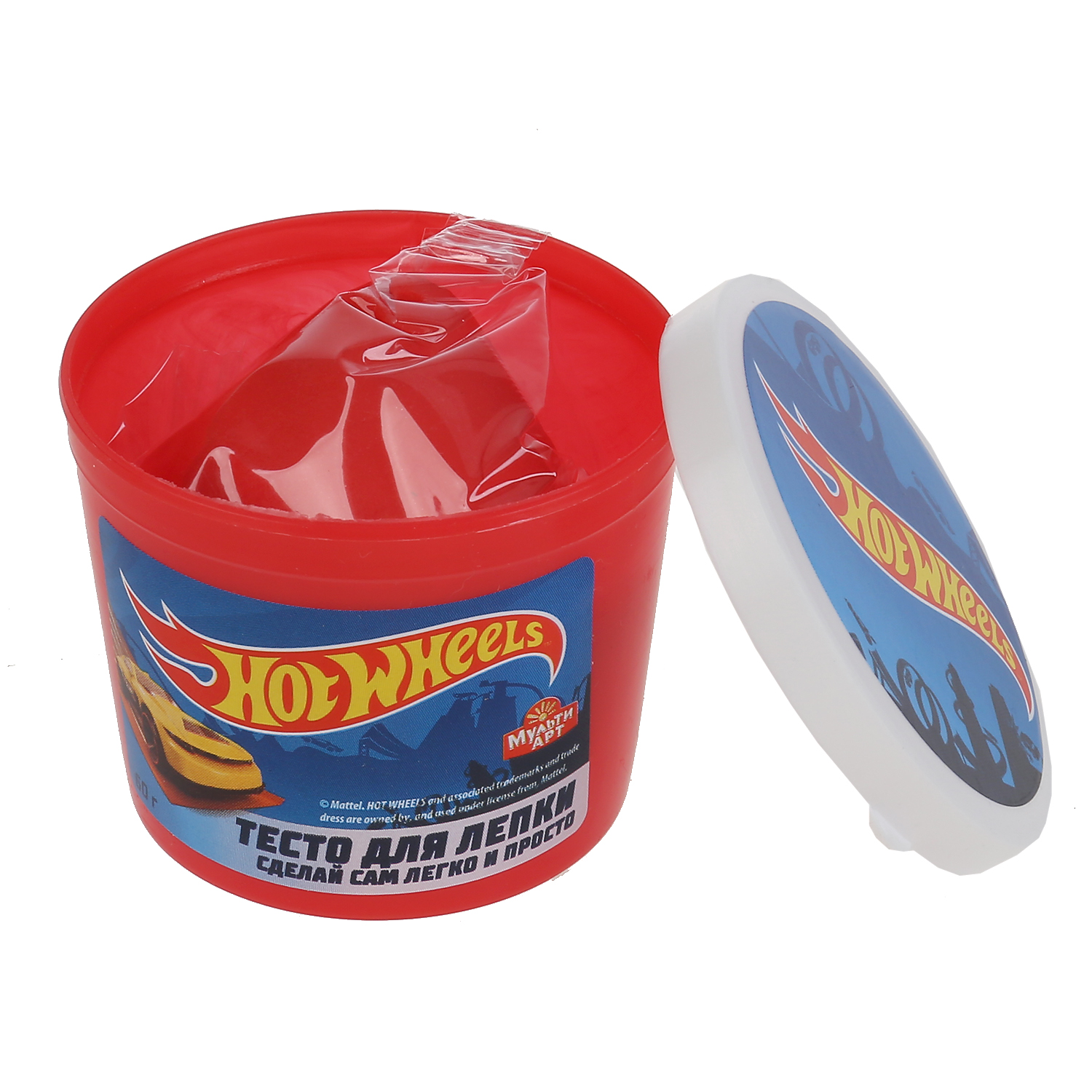 Тесто-пластилин МультиАРТ 6 цв. - фото 3