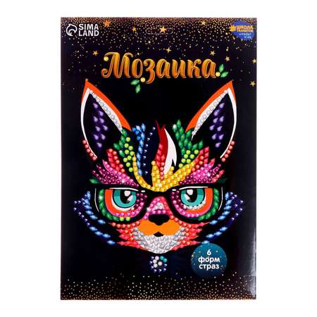 Алмазная мозаика Школа Талантов Кот в очках