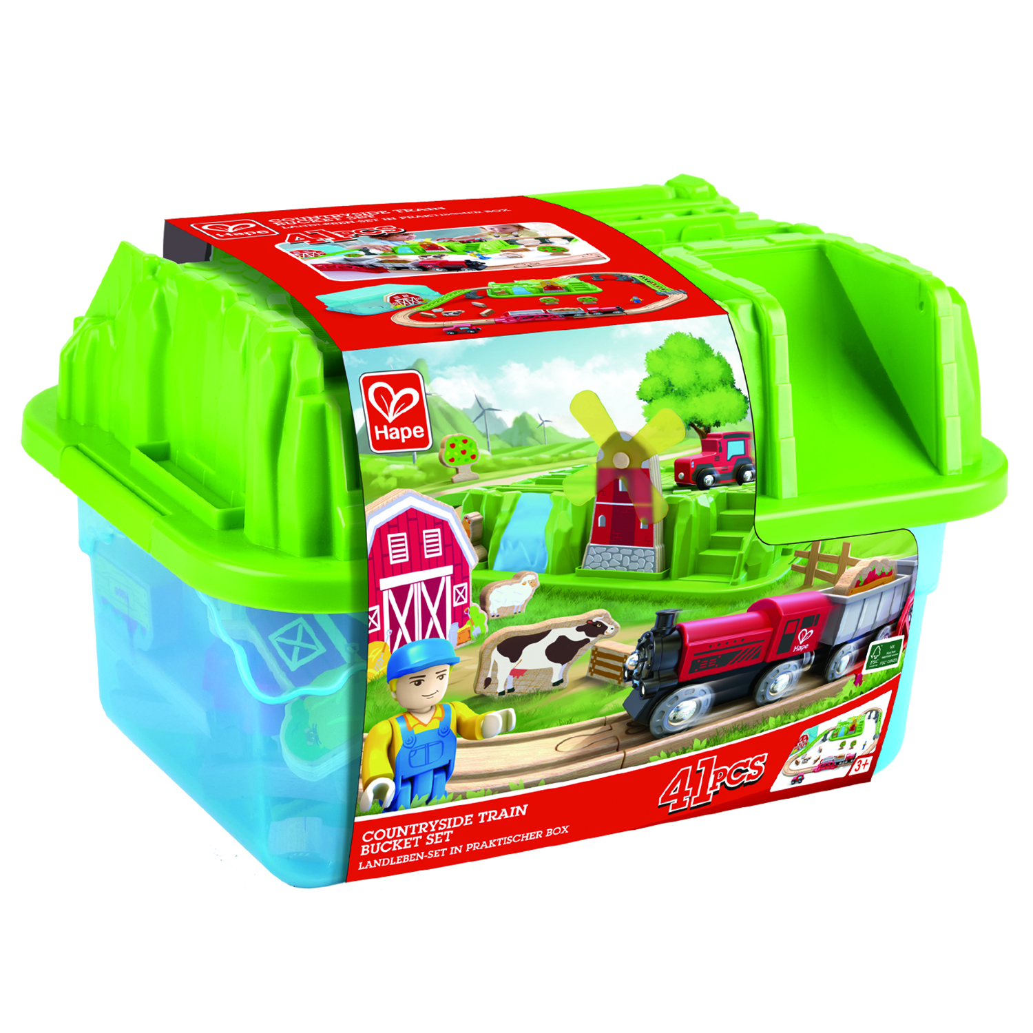 Набор железнодорожный Hape E3772_HP - фото 7