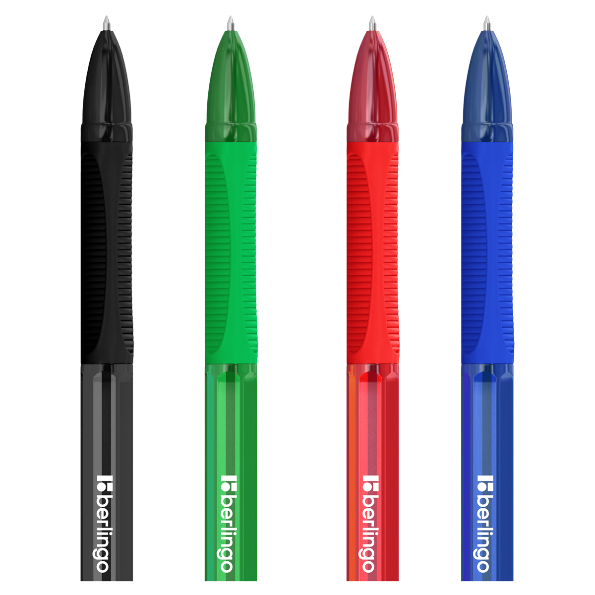 Ручка шариковая BERLINGO 4 шт. - фото 3