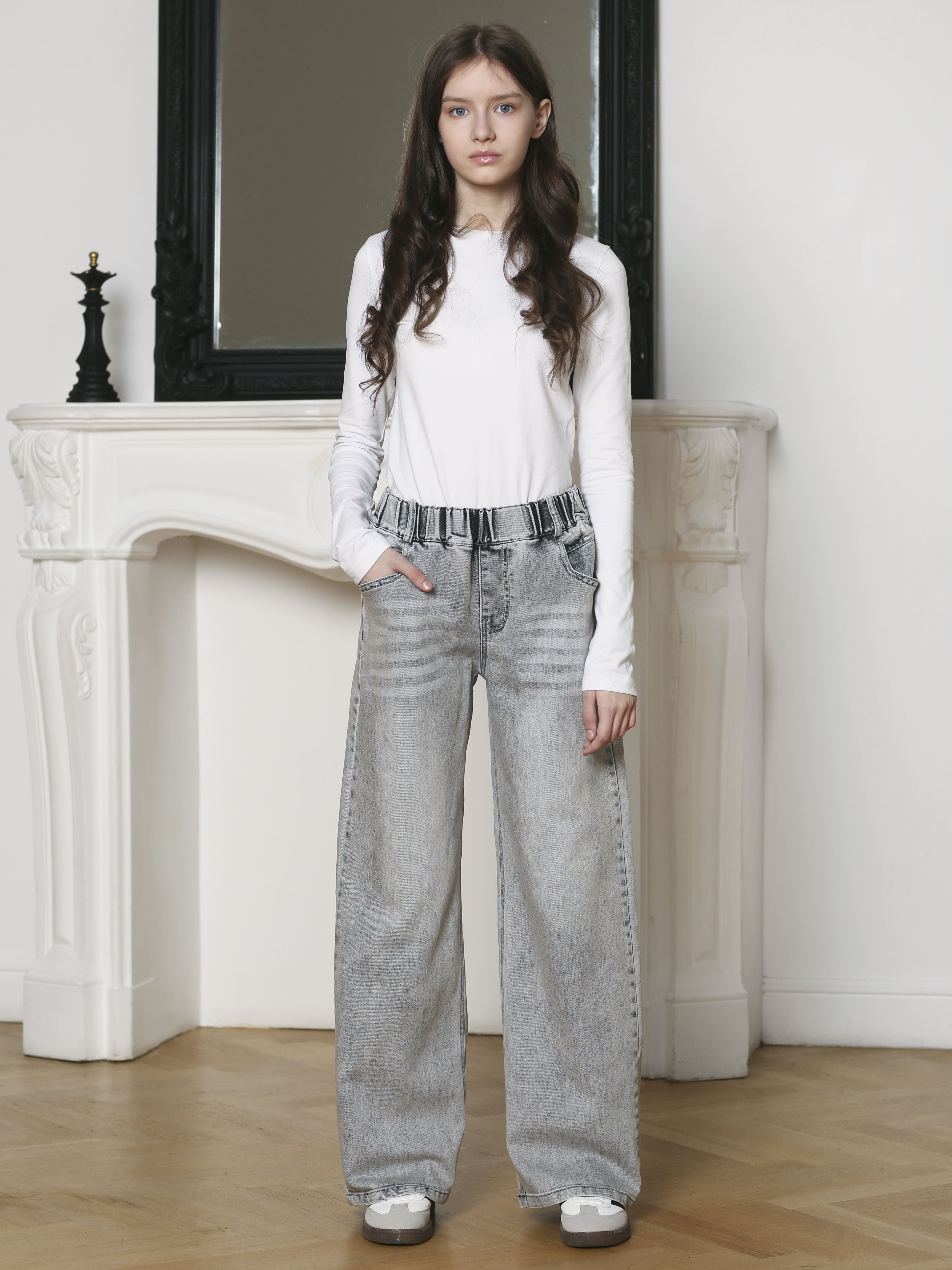 Джинсы-трубы СИНИЙ МИР R124A-IL - фото 13