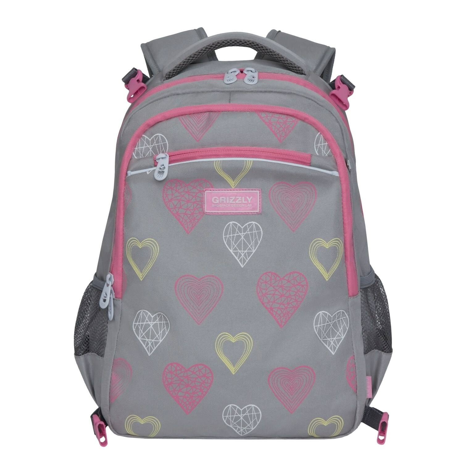 Рюкзак Grizzly Сердечки - фото 2