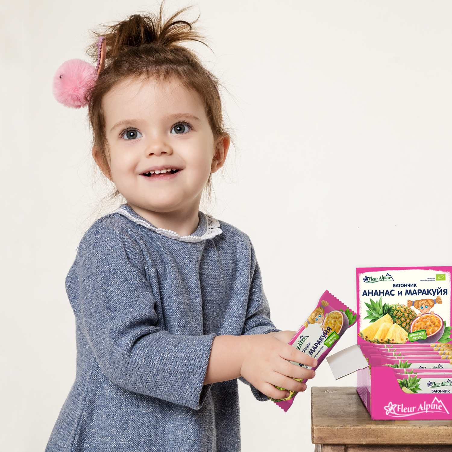 Батончик Fleur Alpine Ананас Маракуйя 2*20г с 3 лет - фото 6