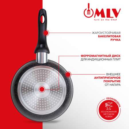 Сковорода с антипригарным покрытием Moulin Villa Orion 20 см