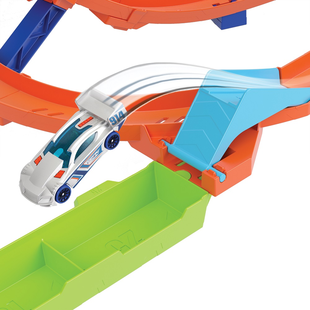 Трек Hot Wheels испытание гиперпетли HTK16 - фото 9