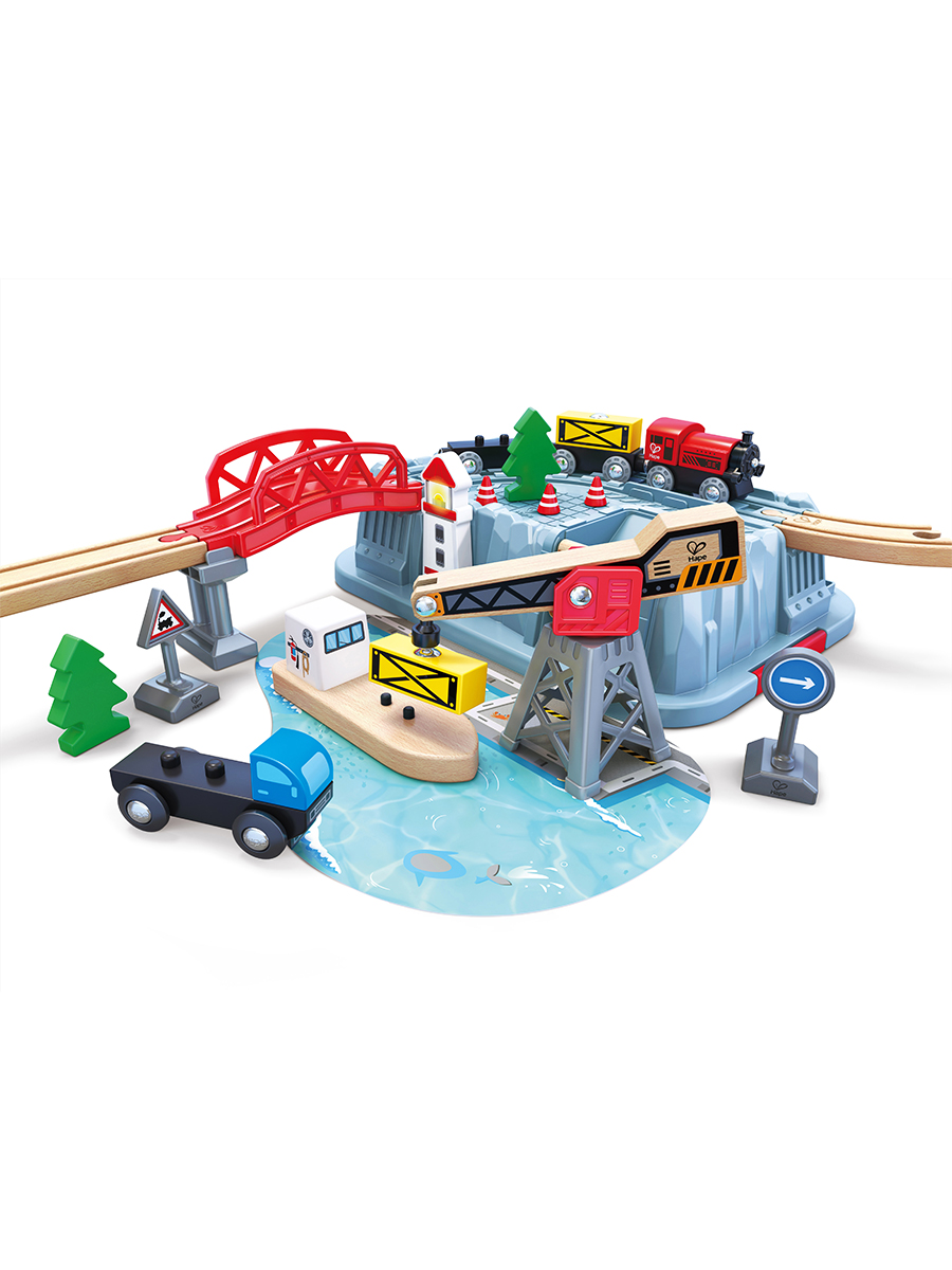 Набор железнодорожный Hape E8769_HP - фото 6