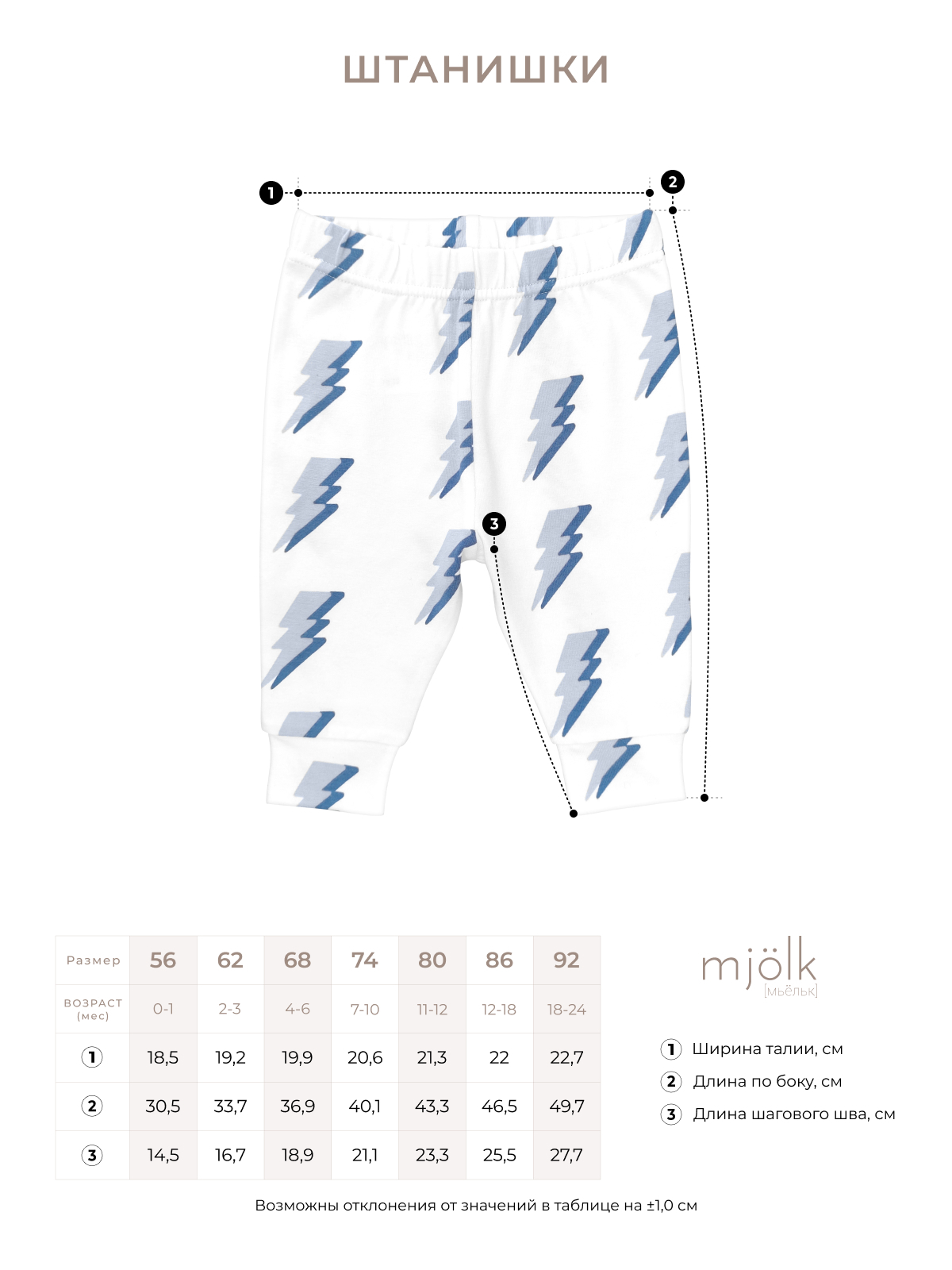 Свитшот и штанишки Mjolk 5756627 - фото 6