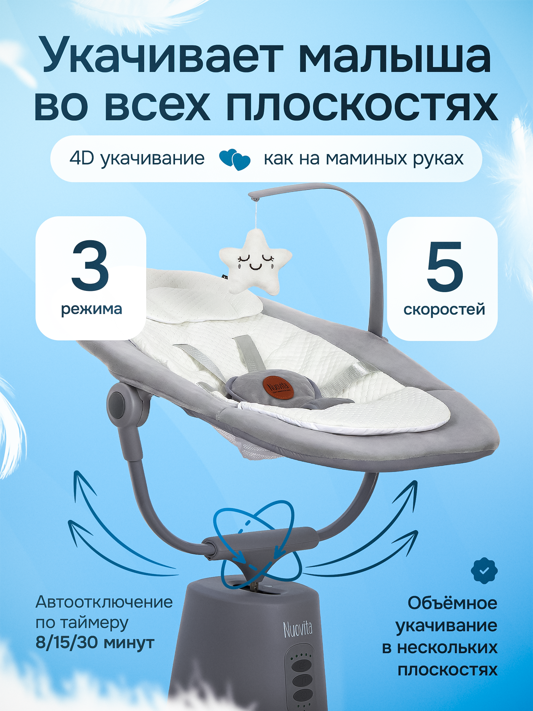Шезлонг Nuovita - фото 3
