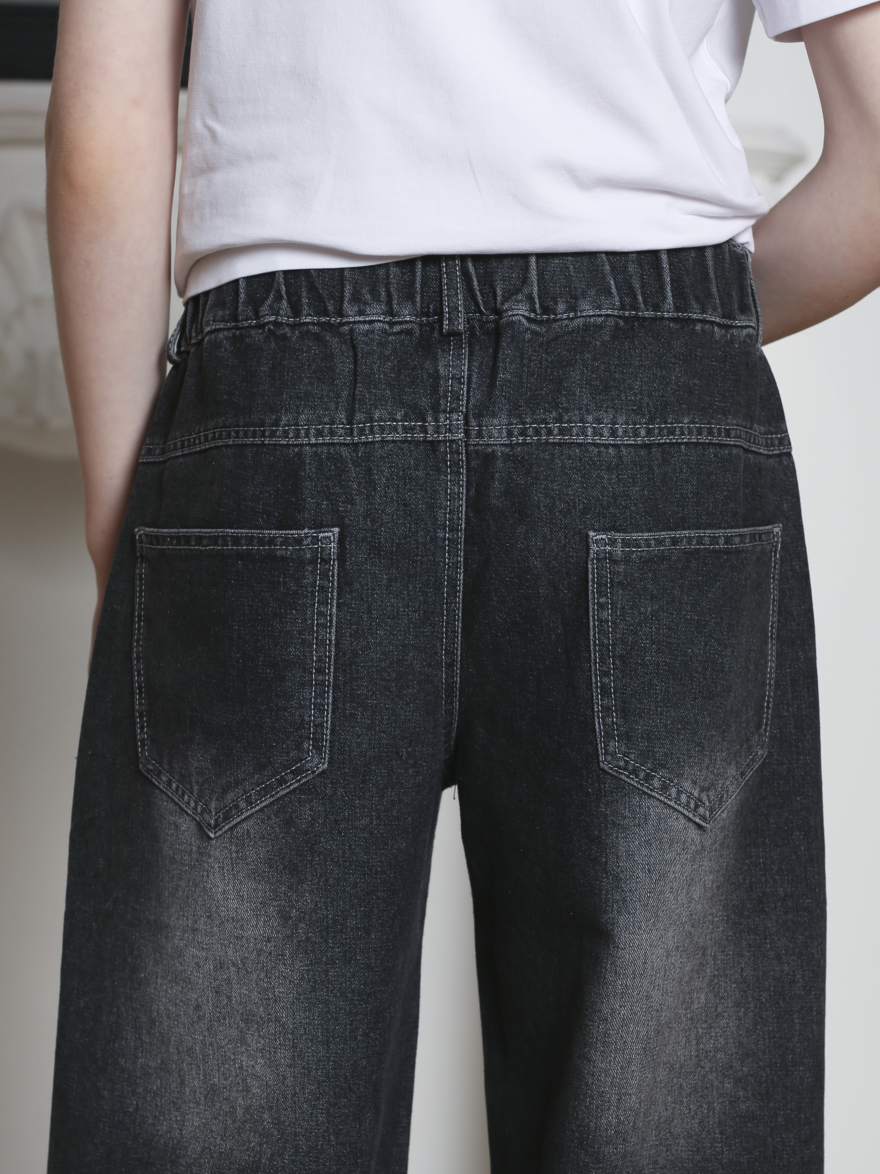 Джинсы-багги СИНИЙ МИР R170-IL - фото 13