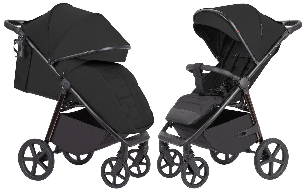 Коляска прогулочная Carrello Bravo Plus CRL-5515 черный - фото 3