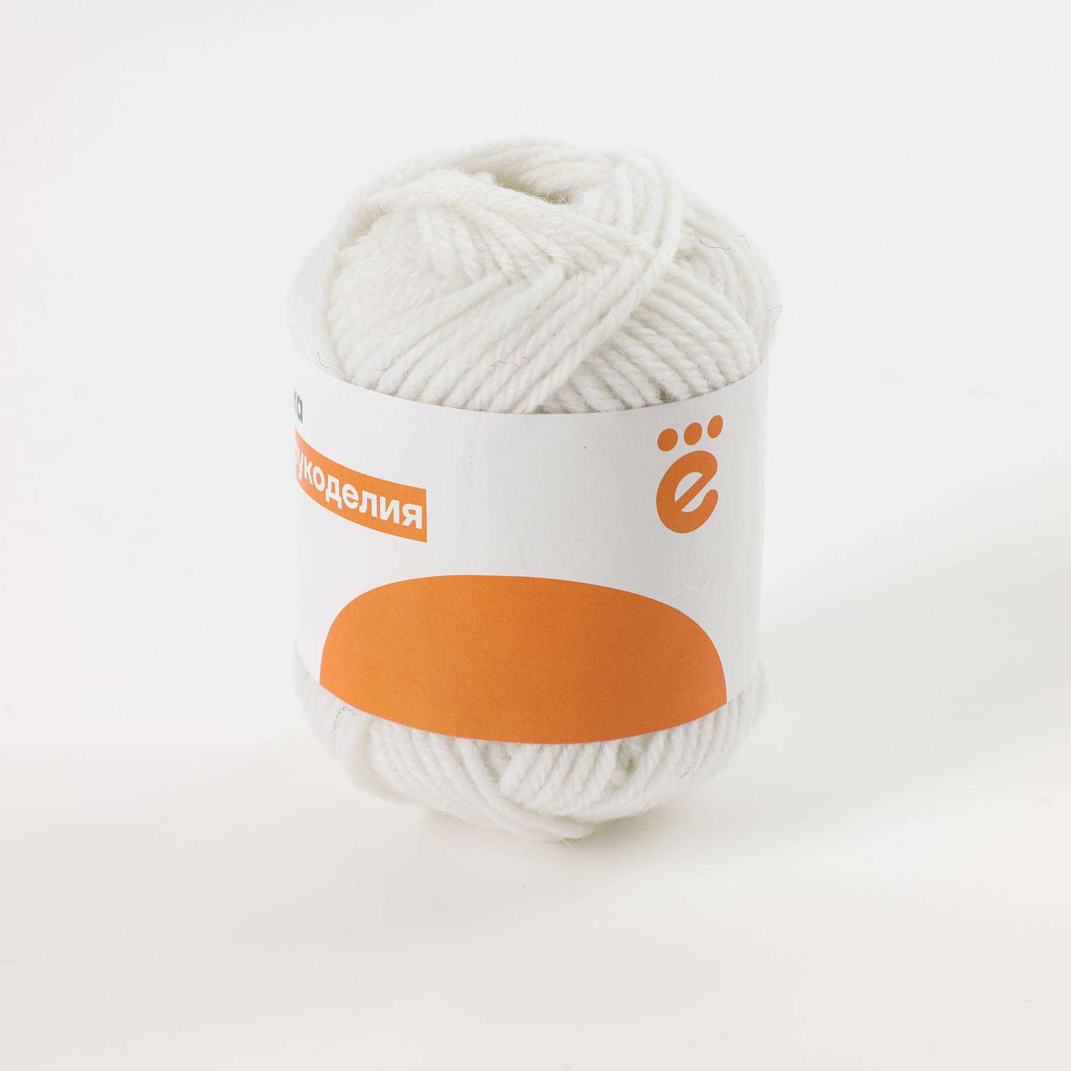 Пряжа ё белый 50м - фото 1