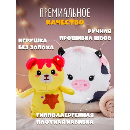 Игрушка мягкая Funky Toys кенга мишка и коровка FT5915-6-МП