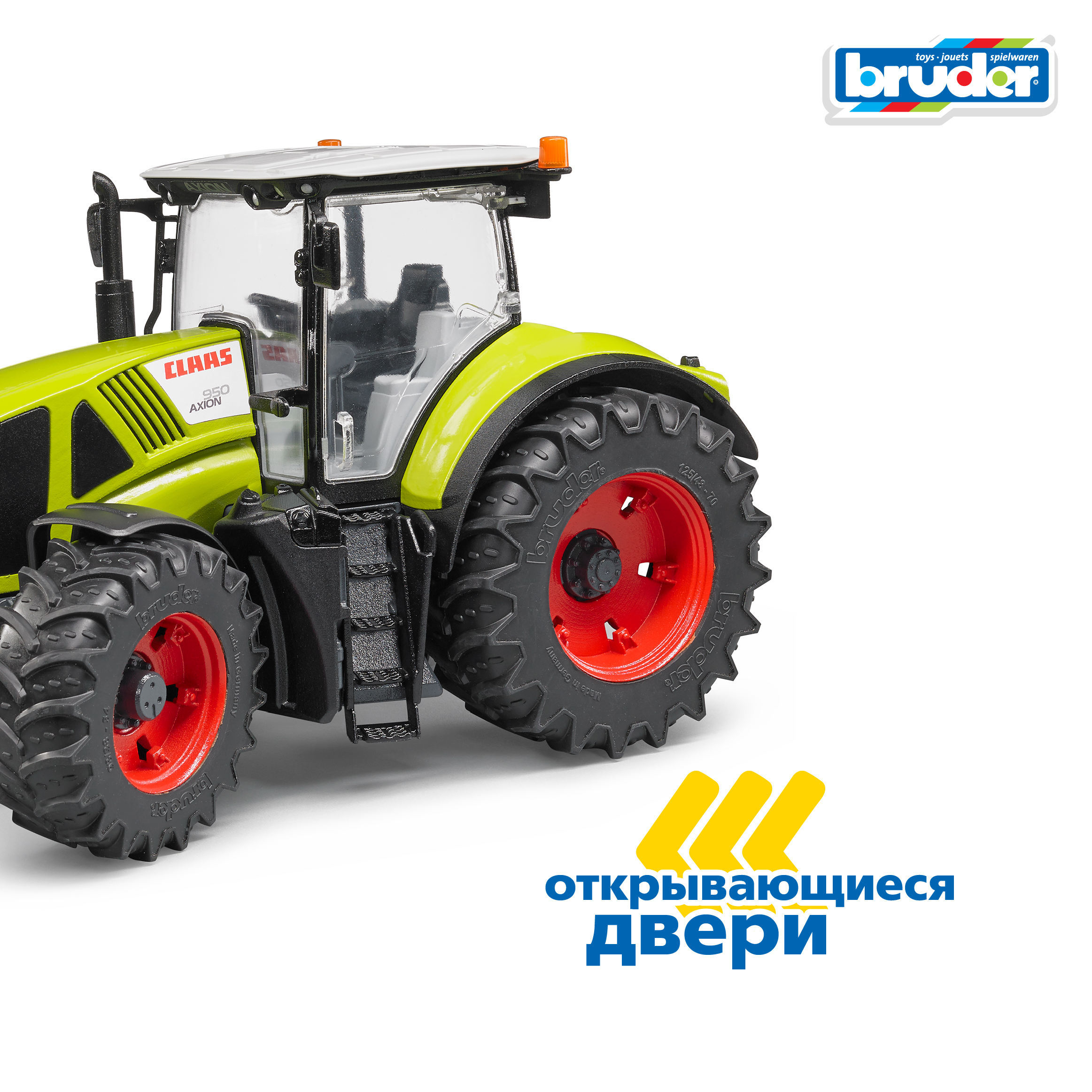 Трактор Bruder Claas Axion 950 03-012 - фото 4