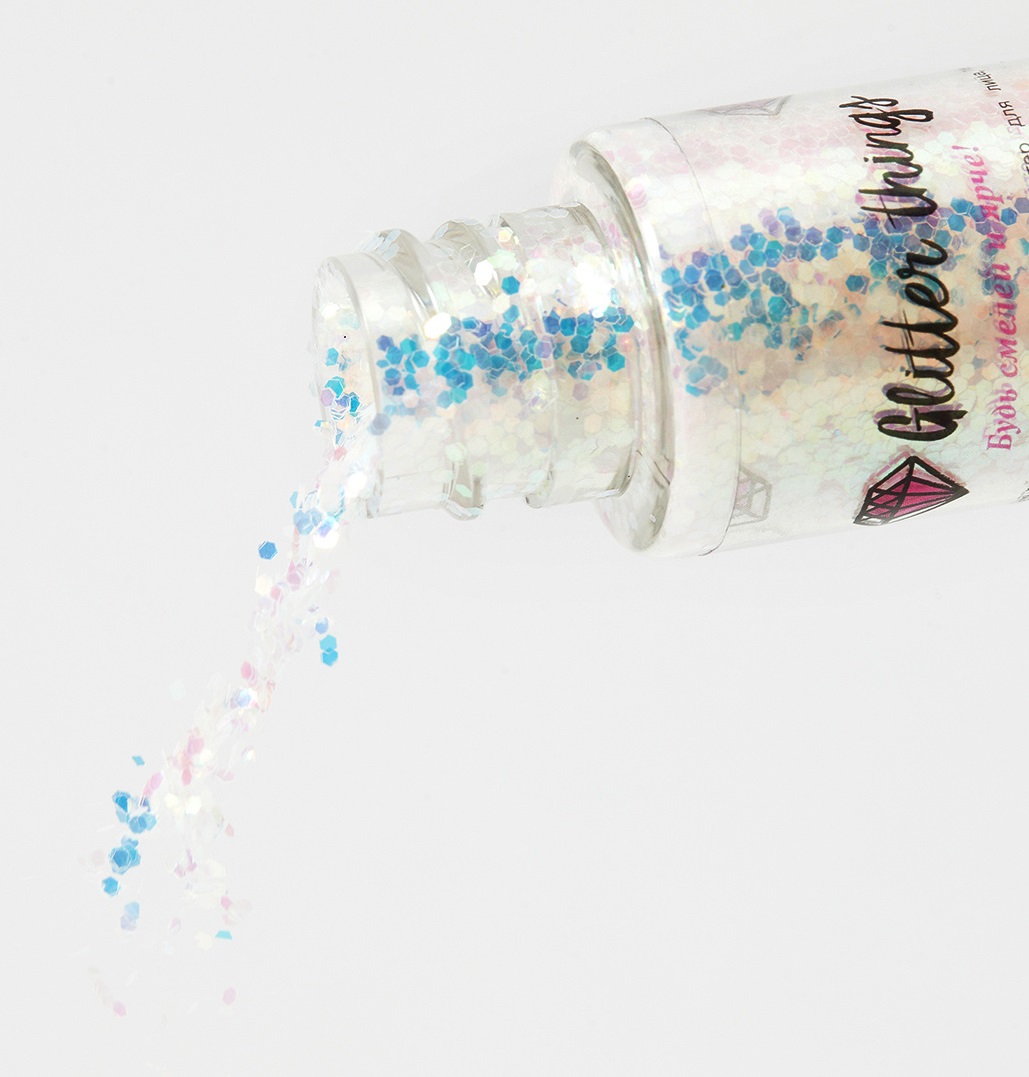 Блестки Glitter Things для макияжа маникюра рисования и декора Мечты Принцессы - фото 3