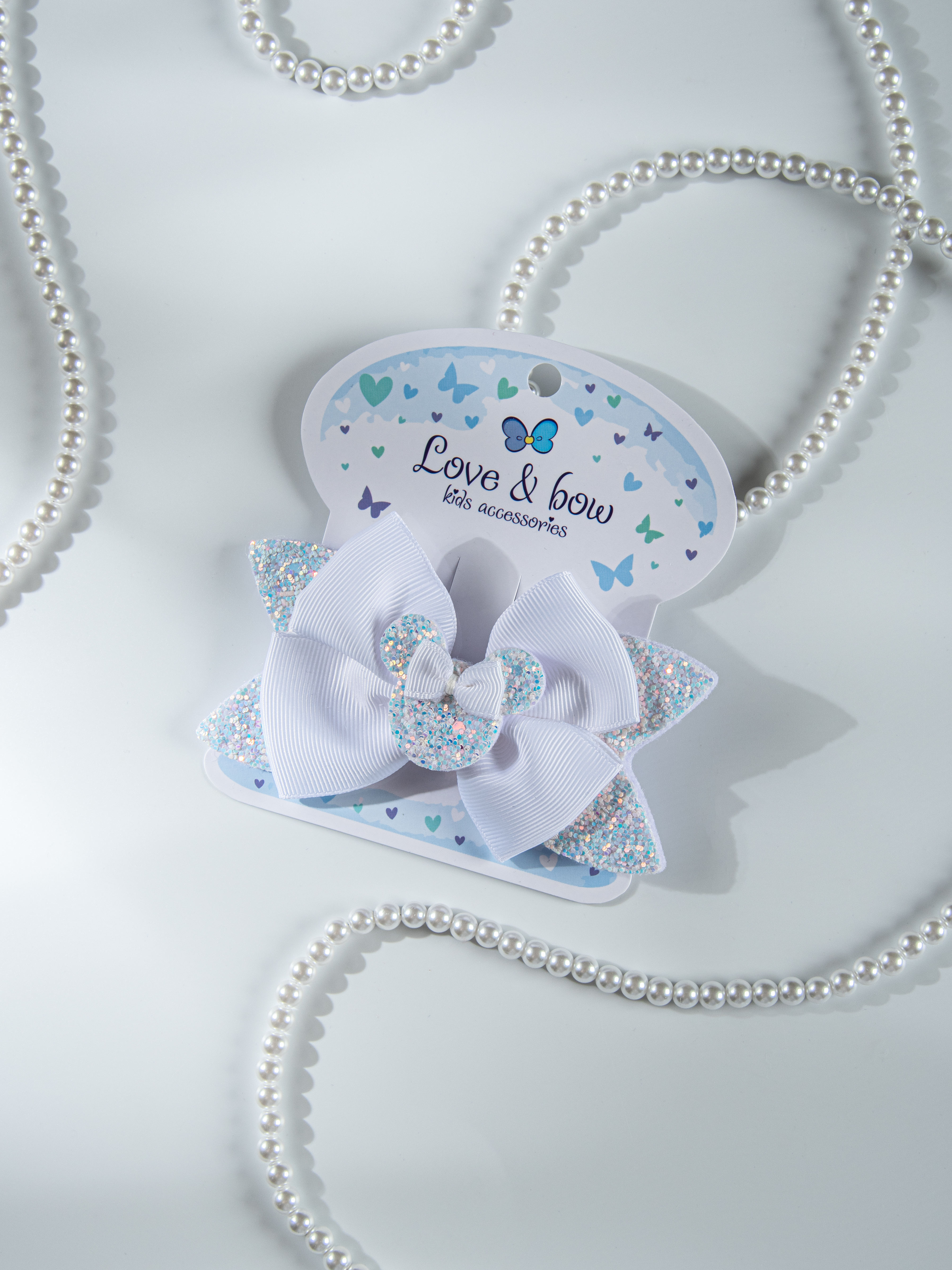 Заколки для волос LOVE&BOW MS white - фото 1