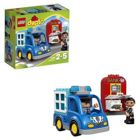 Конструктор LEGO DUPLO Полицейский патруль блочный