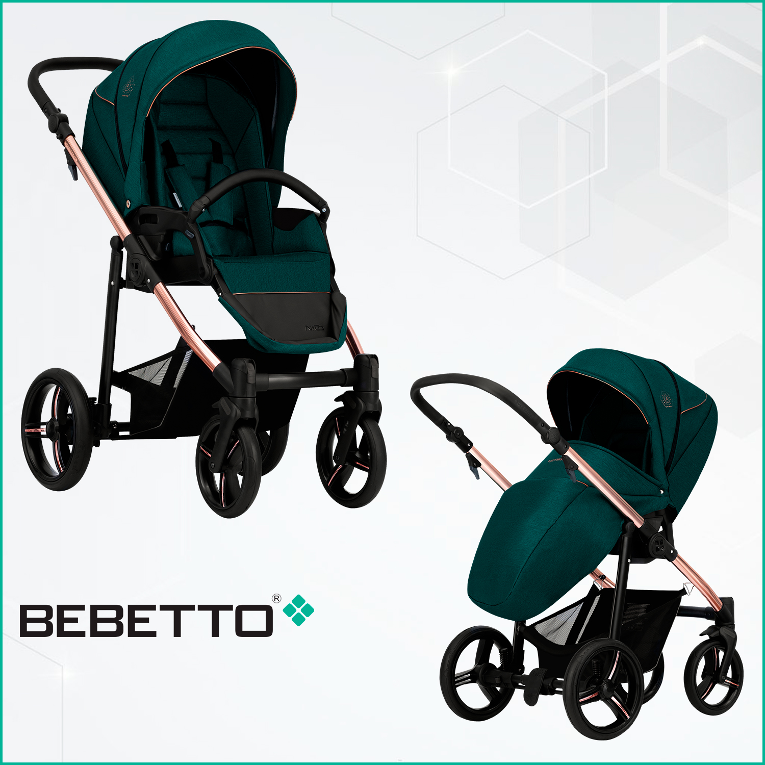Коляска прогулочная Bebetto Nico Estilo - фото 8