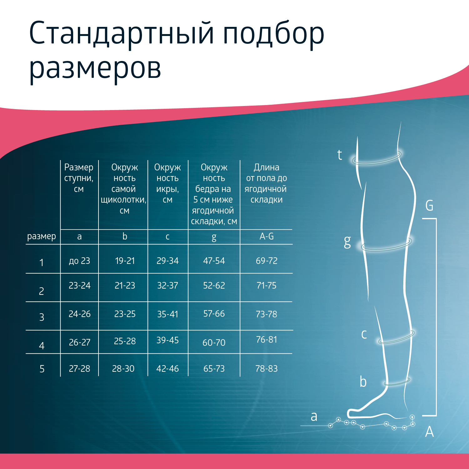 Чулки B.Well JW-216 размер 4 White антиэмболические госпитальные 1 класс гипоаллергенные - фото 14
