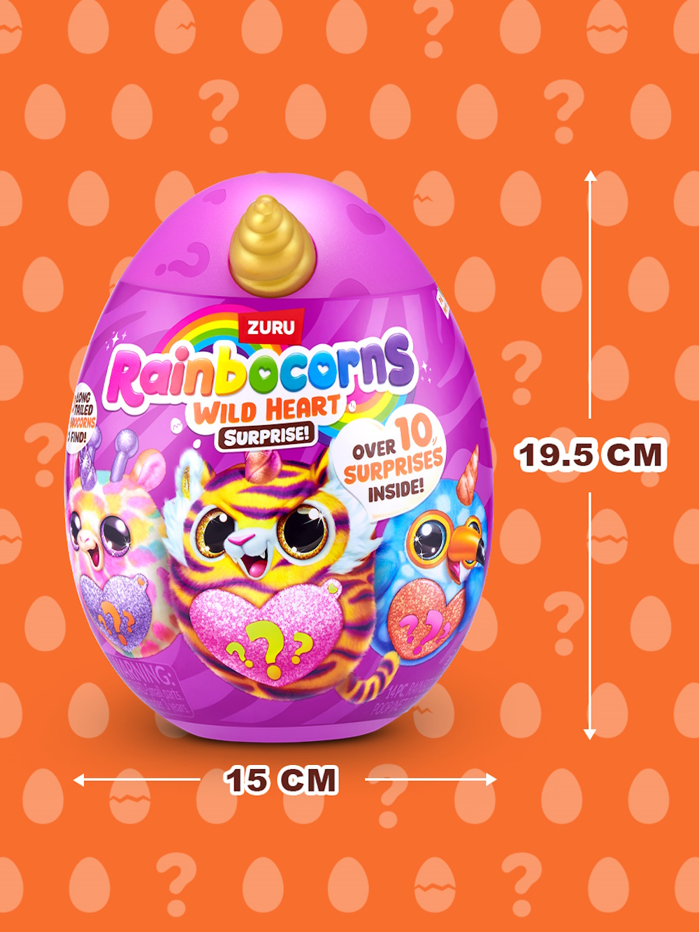 Фигурка Zuru Rainbocorns Дикое сердце Серия 1 в ассортименте - фото 3