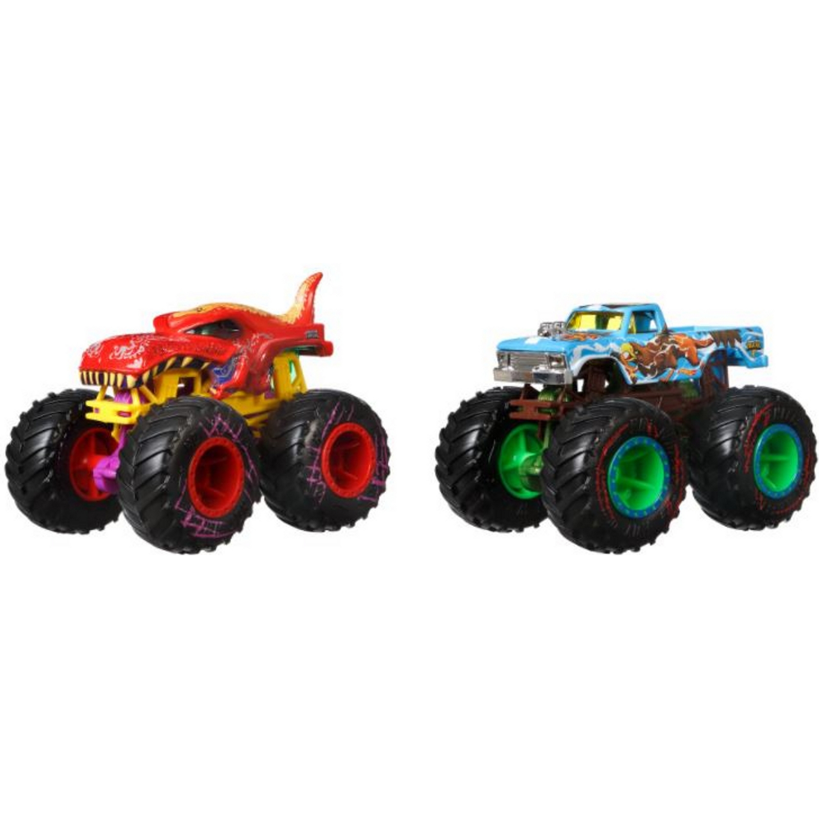 Набор машинок Hot Wheels Монстр-трак Драка банд 2шт в ассортименте HCL67 HCL67 - фото 4