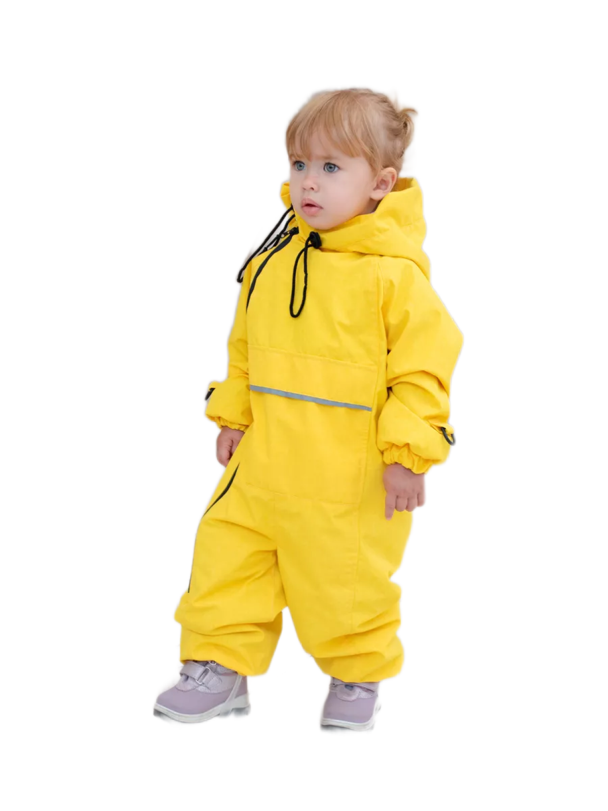 Комбинезон AUKA kids AU10001/Желтыймеланж - фото 1