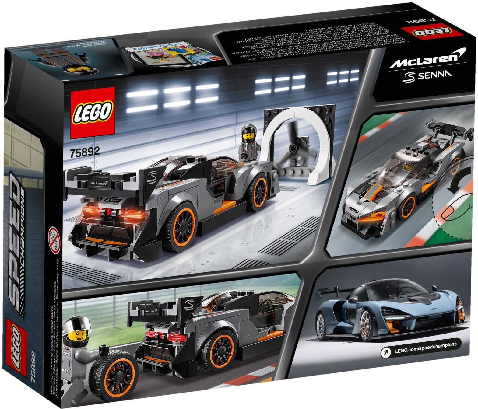 Конструктор LEGO Speed Champions 75892 219 дет. - фото 4