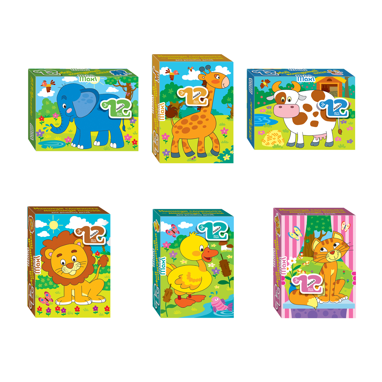 Пазл Step Puzzle Mini Maxi классический в ассортименте - фото 8