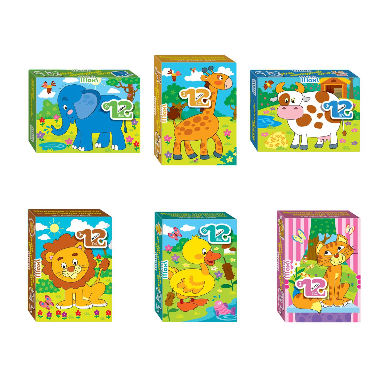 Пазл Step Puzzle Mini Maxi классический в ассортименте - фото 8