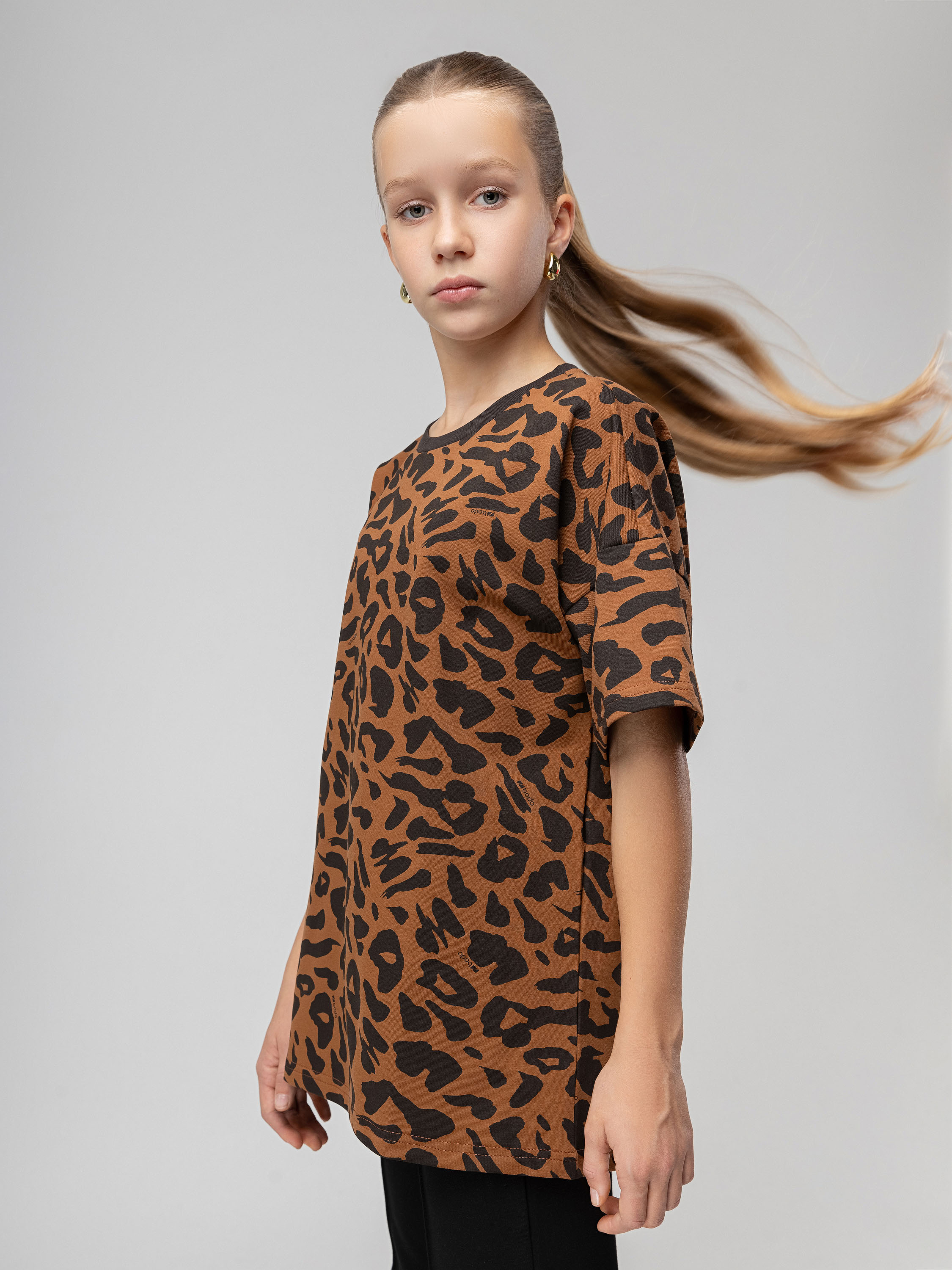 Футболка Bodo 36-122MU_коричневый (черный) - фото 8