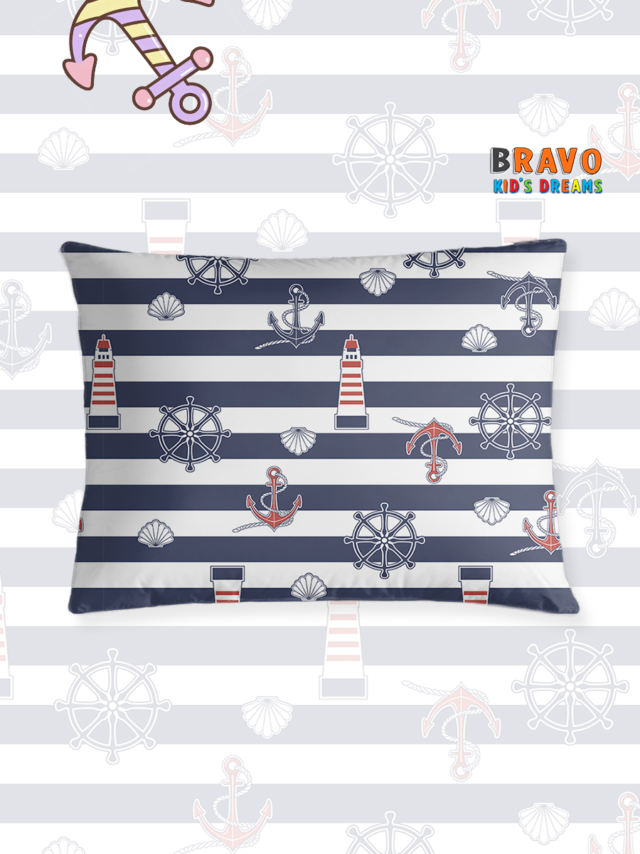 Наволочка BRAVO kids dreams Регата 70 x 50 см - фото 3