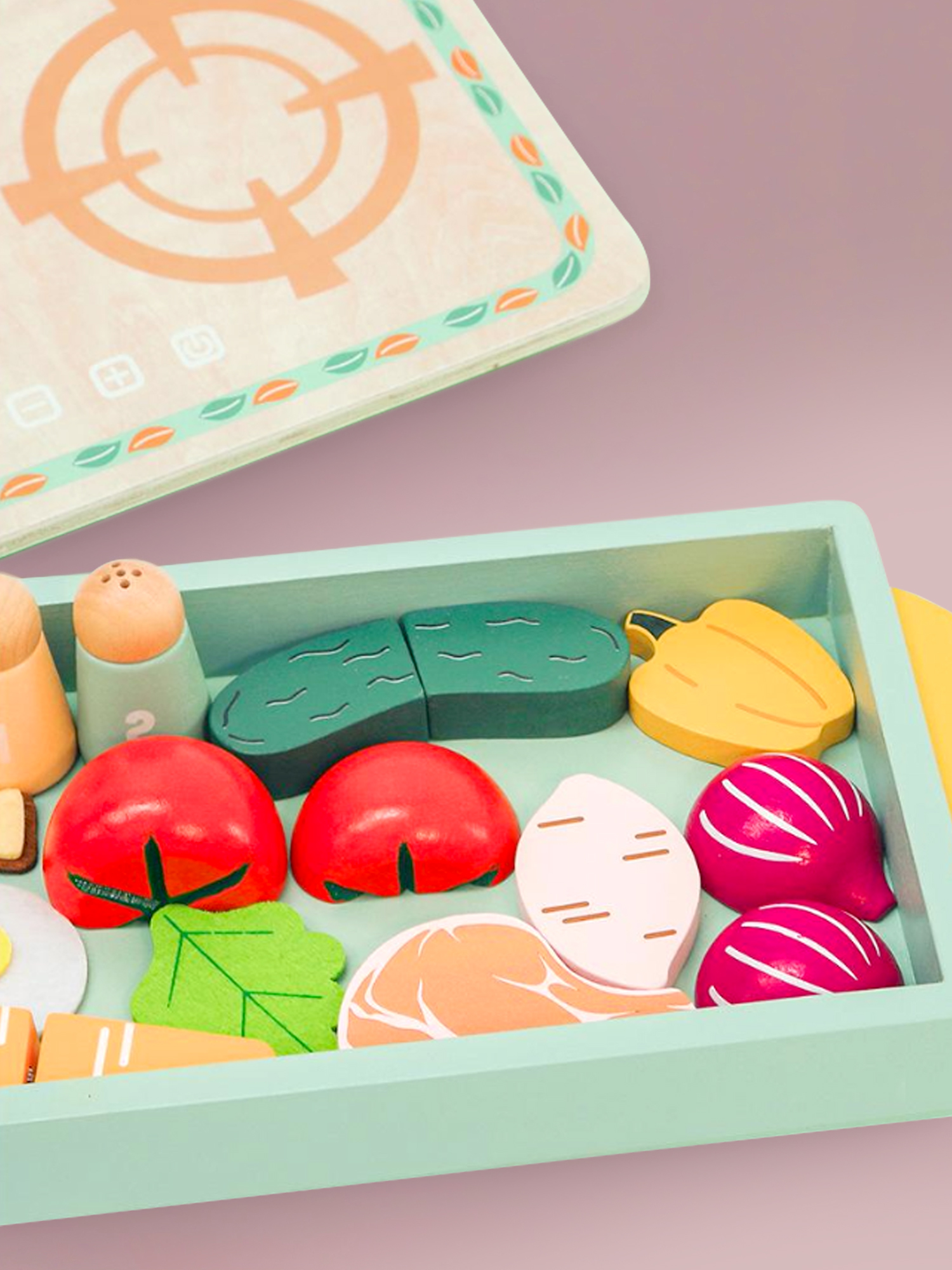 Игрушка Madliani плита, посуда, продукты - фото 3