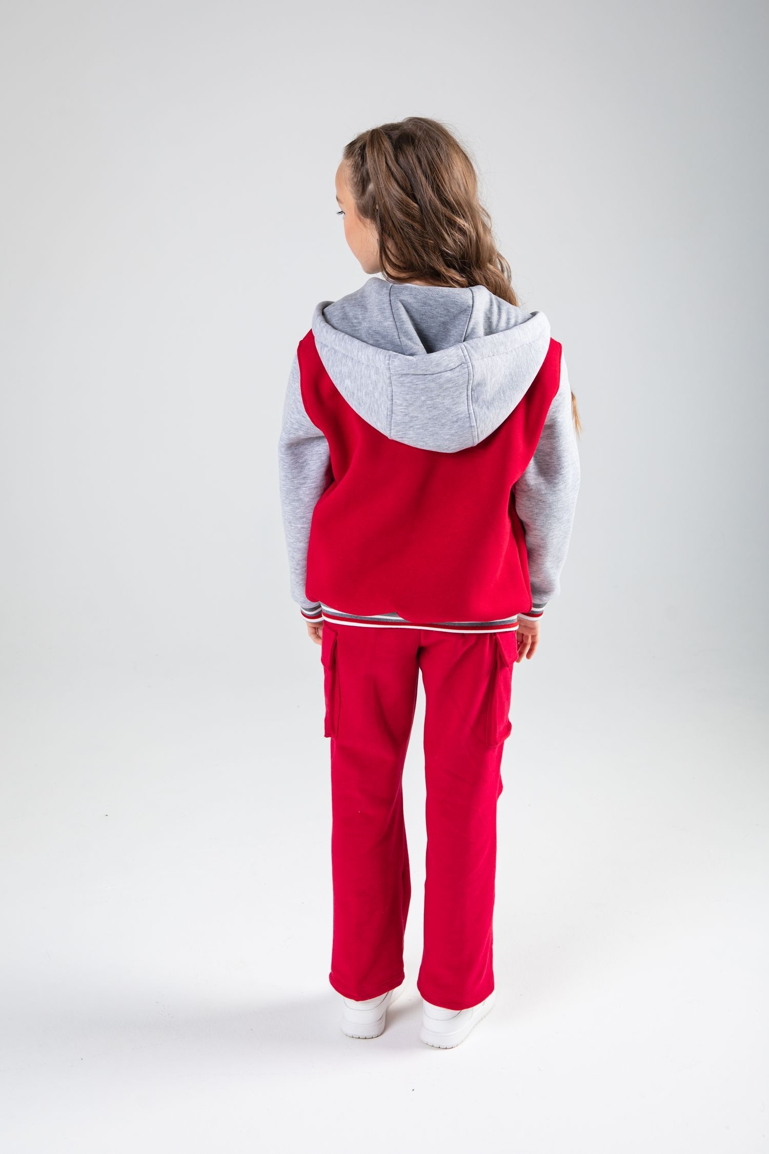 Бомбер БарDuck bd_bomber_greyred - фото 4