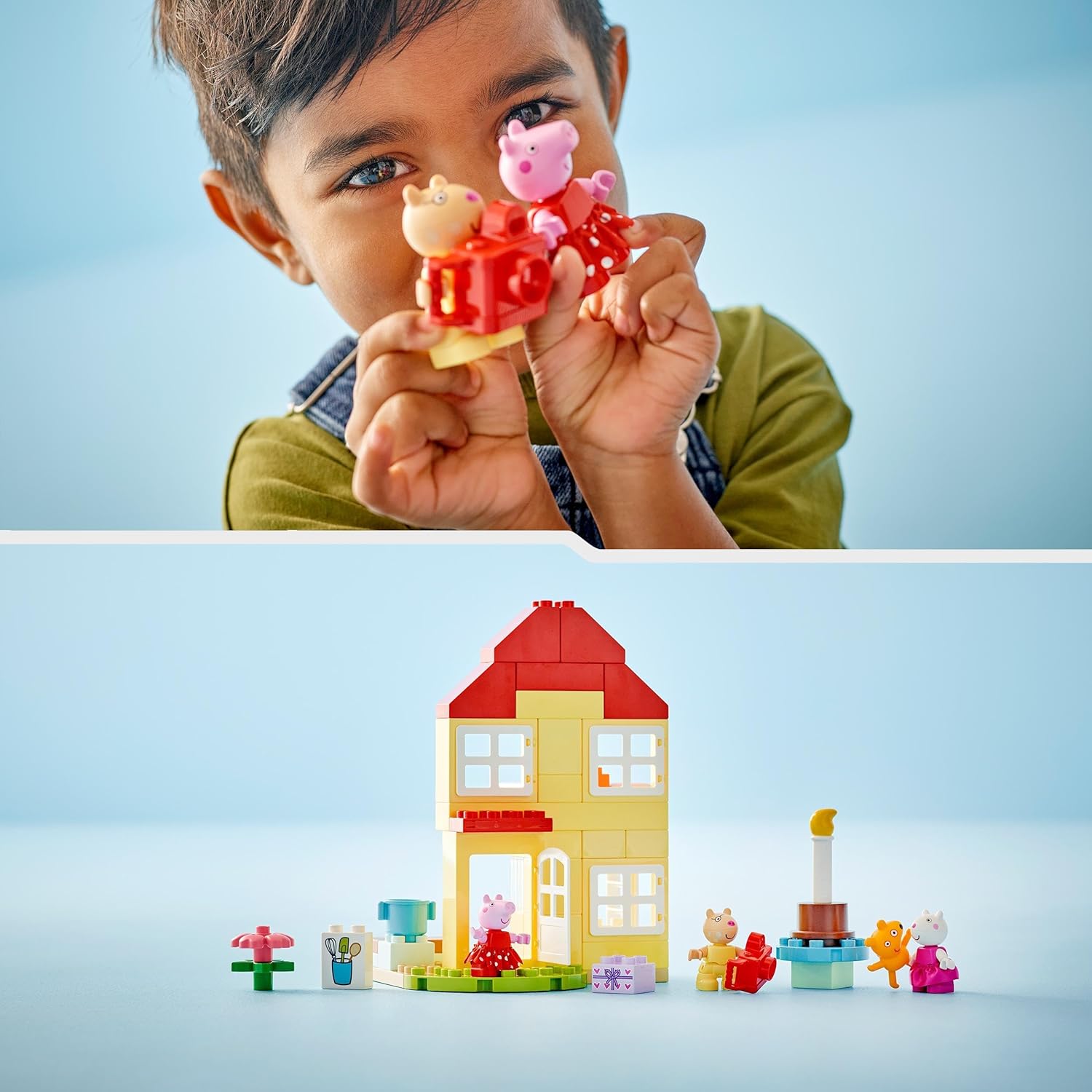 Конструктор LEGO DUPLO Свинка Пеппа: день рождения 59 дет. - фото 5