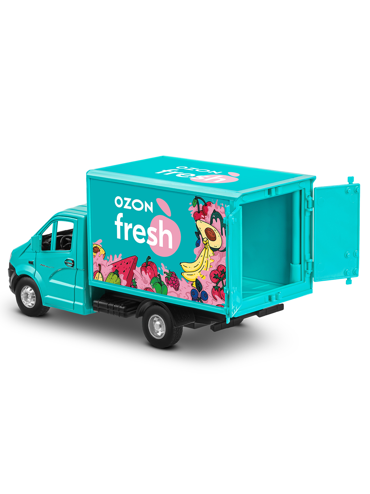 Грузовик Ozon ГАЗель Next Ozon Fresh 1:28 JB0405417 - фото 27