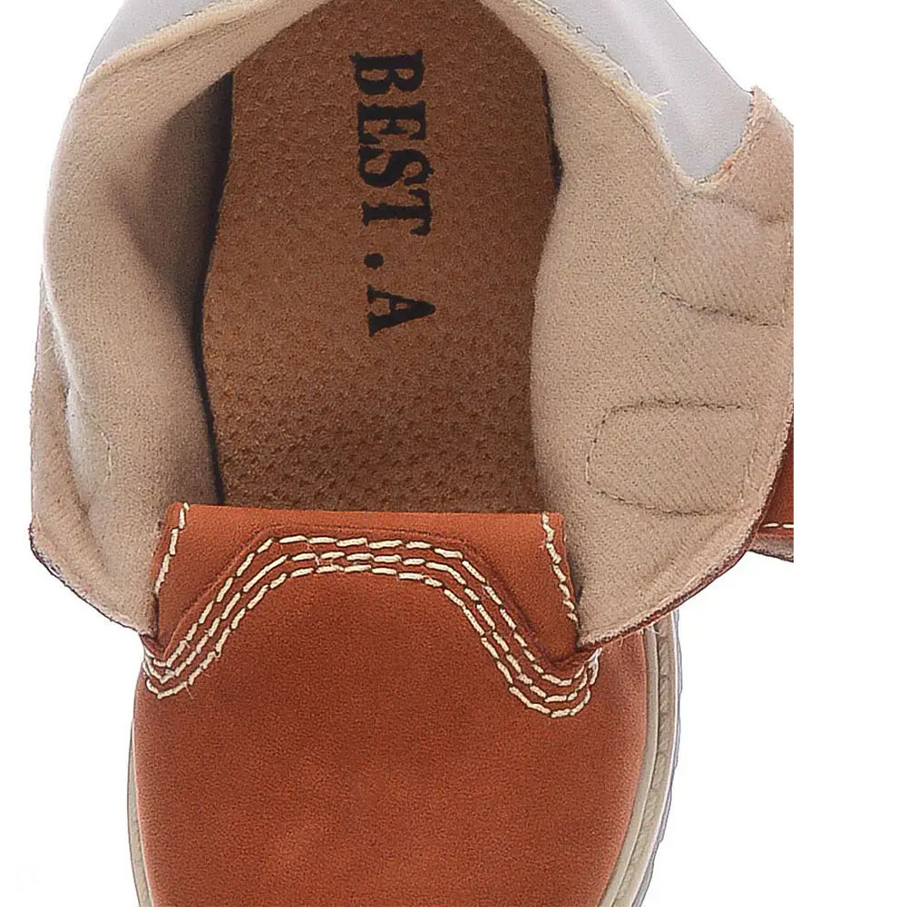 Ботинки Europen DB00-1A-СВ EUROPEN Ботинки детские,кофе нубук - фото 4