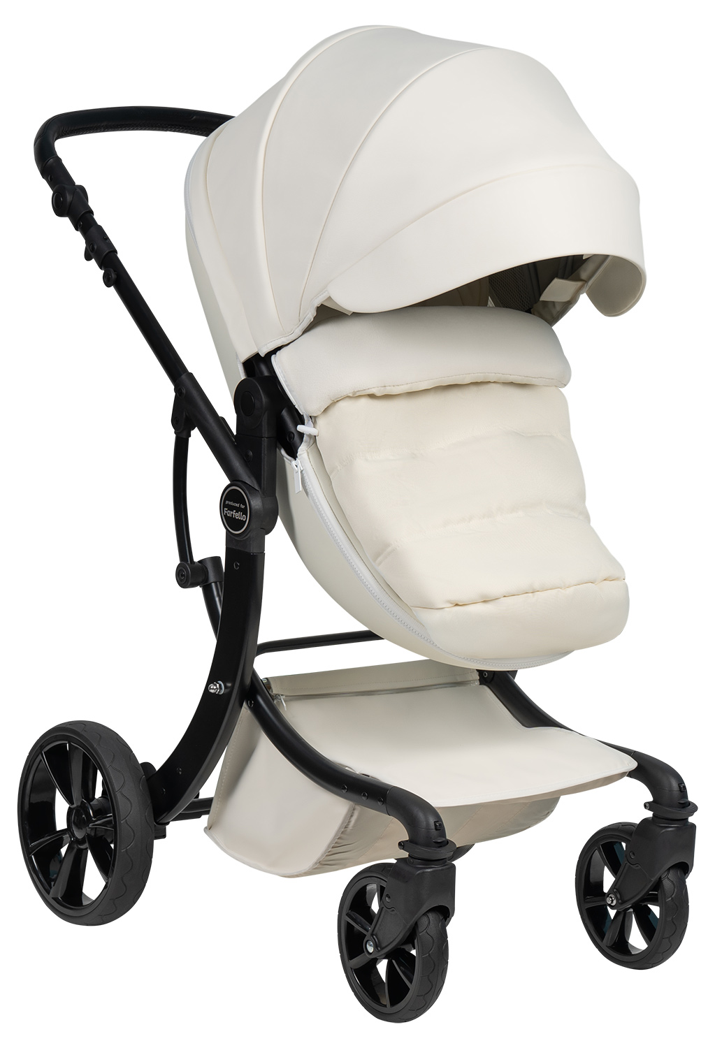 Коляска трансформер Aimile Spring белый - фото 15