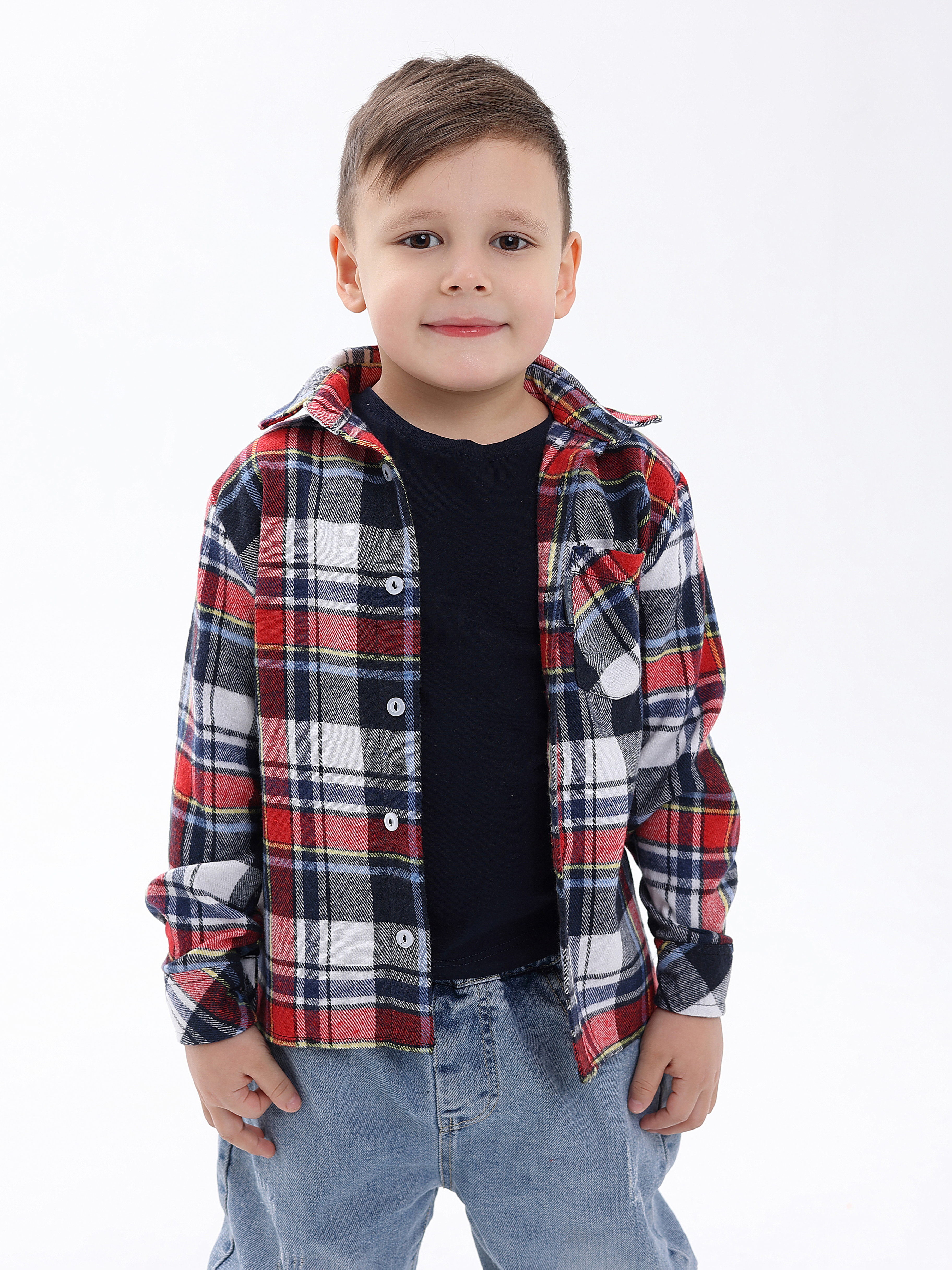 Рубашка АЙАС 16-04-23/мульти - фото 1