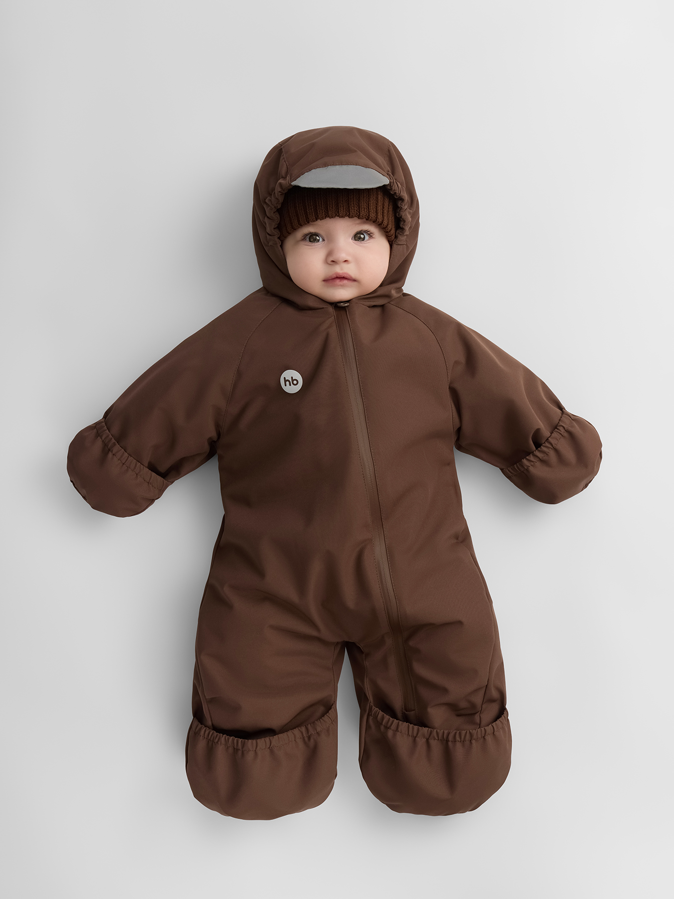 Комбинезон Happy Baby 88355-0_brown - фото 2